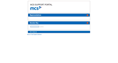 Desktop Screenshot of help.mcs.co.uk