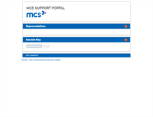 Tablet Screenshot of help.mcs.co.uk