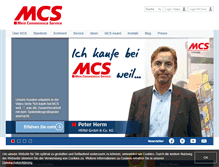 Tablet Screenshot of mcs.eu